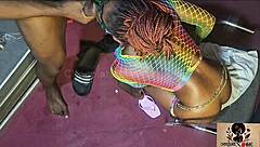 Juicy Bubble Butt Pounded Hard By African BBC - Cum Watch Pt2!