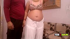 naughty chubby indian milf rides tinder cock hungrily homemade