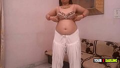 naughty chubby indian milf rides tinder cock hungrily homemade