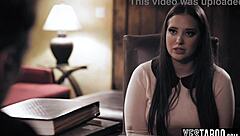 Busty cheating milf fucks priest hard begging passionate forgiveness