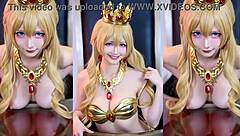 AI Korean Babe Blowjob Cosplay Failgrace SFW vs NSFW!
