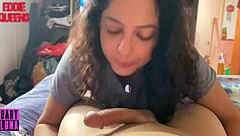 Argentinian Babyluna939 titfucks and deepthroats until cum explosion