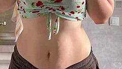 cute petite teen rips clothes fingers shaved pussy orgasms