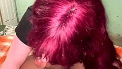 emo slut deepthroats bbc craving sloppy cumshot facial 💦