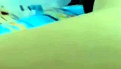 latina babe toys pussy solo with big dildo