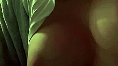 Italian milf Artemisia Love bounces huge tits in hot close-up solo nipple tease session!