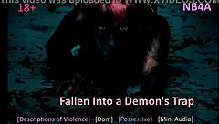 imagine a demon teasing your doom in this erotic audio