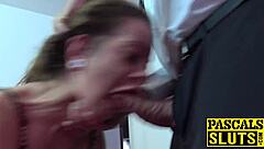 wanna see this latina's huge clit pussy get devoured?