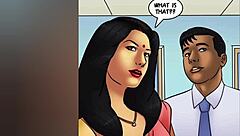 Savita Bhabhi's juicy pussy craves rough cocks in this hot Indian comic!