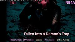 imagine a demon teasing your doom in this erotic audio