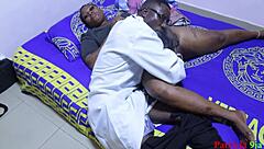 ghana doctor fucks horny ebony patient patricia 9ja bbw checkup
