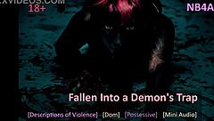 imagine a demon teasing your doom in this erotic audio