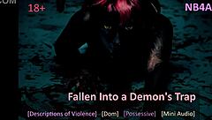 imagine a demon teasing your doom in this erotic audio