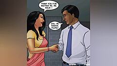 Savita Bhabhi's juicy pussy craves rough cocks in this hot Indian comic!