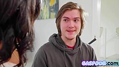 Housewife Devours Cock to Satisfy Her Deep Oral Cravings