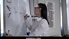 Sasha Sparrow's Gaping Ass To Mouth Teacher Frenzy!