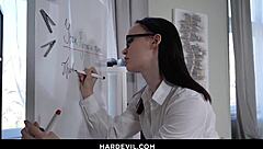 Sasha Sparrow's Gaping Ass To Mouth Teacher Frenzy!