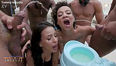 elisa santos larinha small pregnant orgy dp dap assfuck