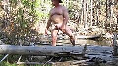 Brunette Slut Enjoys Wild Threesome Anal and Deepthroat Action