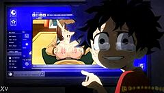 Girlfriend's Friend Craves Wild Hentai Anal Adventure