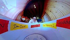 Dominatrix Mistress April's Huge Holes Double Fisted!