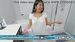 Stepdad Gropes Exotic Stepdaughter During Dress Fitting