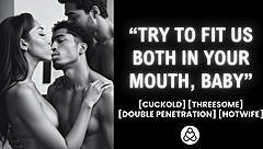 want my husband to share this milf for double blowjob creampie cumshot?