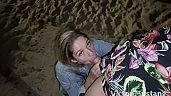 I Ripped And Fucked Beach Whore's Tight Asshole!