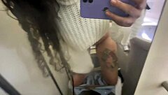 look at me peeing wild on european trip flight