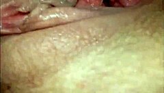 Wife takes huge cock while husband watches her moan