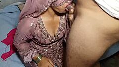 Newlywed Bhabhi's Dirty Hindi Blowjob with Devar