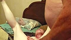 Cock Slaps Juicy Pussy Legs Spread High