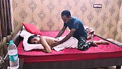 Indian Bhabhi Gets Hard Pounded By Masseur During Intense Hotel Massage