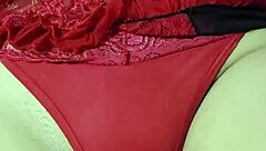 they film me sleeping in lingerie, teasing my athletic ass and legs