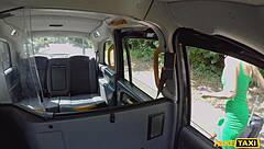 yo i wrecked this natural beauty brunette's tight ass deep fake taxi