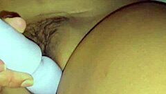 sexy latina milf wife tight pussy creampie closeup