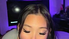 back room crazy hot sloppy blowjob and fucking slutty asian pov missionary