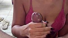 Brazilian Wife Pumps Black Cock Cum as Sailor Hotwife