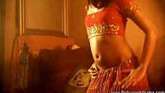 brunette indian babe displays sensual solo love