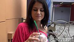 young tight teen feels most intense hardcore pounding ever