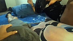 roommate sucks my cock after movie night