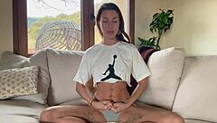 Hey Roxy Fox guides semen retention tantra for explosive orgasms