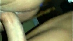 horny black couple's closeup pov vaginal pounding tape