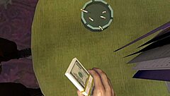 ebony milf deepthroats bbc at triangle club orgasm