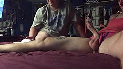 ebony teen's hairy wet pussy devoured in hardcore missionary