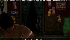 ebony milf deepthroats bbc at triangle club orgasm