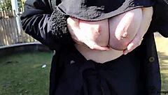 Hot Babes Flash Tits During Public Workout Show!