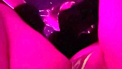 horny milf artemisia flashes shaved pussy outdoors at night 🔥😈