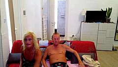 Hey, catch Gigi and Dave's wild shemale-man live sex couple show ep 1 in 4K