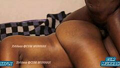 curvy ebony takes bbc deep with loud moans